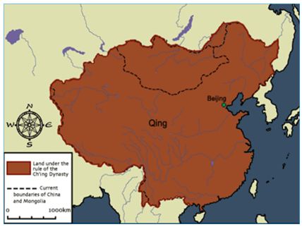 Bản đồ Trung Quốc thời nhà Thanh
